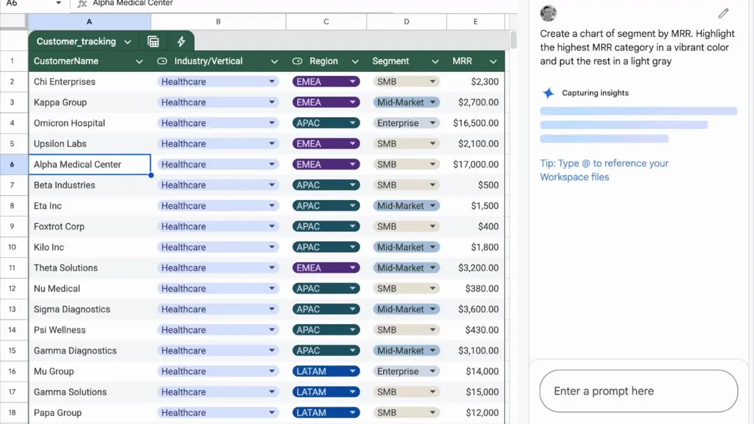 Google Sheets با آپدیت جدید، هوشمندتر و سریع‌تر از همیش