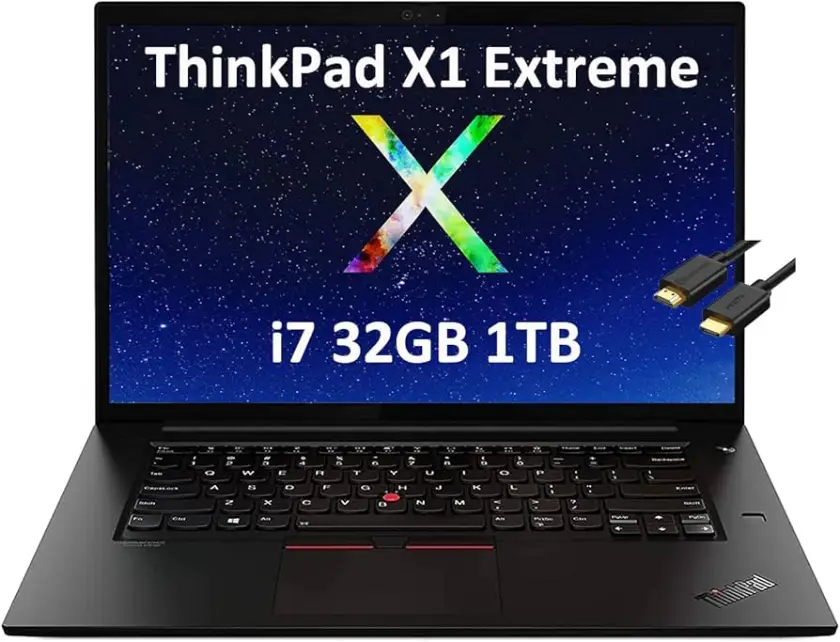 لنوو ThinkPad X1 Extreme Gen 6 بهترین لپ تاپ برنامه نویسی