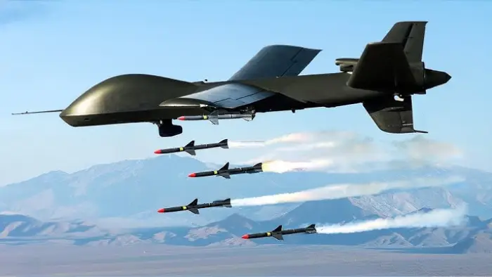 How long do military drones stay in the sky?