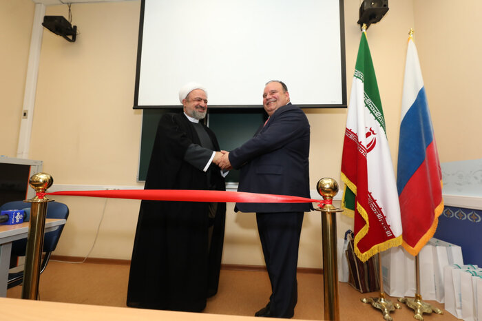 گشایش بیستمین اتاق ایران در دانشگاه‌های روسیه + فیلم