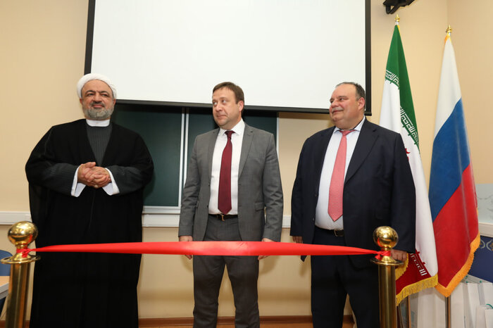 گشایش بیستمین اتاق ایران در دانشگاه‌های روسیه + فیلم