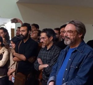 بازدید حسین علیزاده از دانشکده موسیقی/ برق دانشگاه رفت!