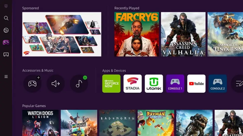 FC 25 روی تلویزیون سامسونگ: گیمینگ با Game Hub و ۱۶۵ هرتز
