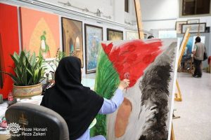 برگزاری «کارگاه خلق اثر» در واکنش به حملات رژیم صهیونیستی