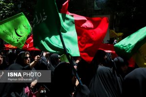 تجمع بزرگ مردمی عید غدیر در حال برگزاری است + ویدئو