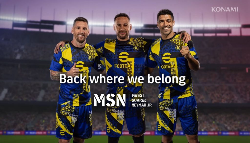 تماشا کنید: سوارز، نیمار و مسی در جدید‌ترین تبلیغ eFootball با یکدیگر فوتبال بازی می‌کنند - گیمفا