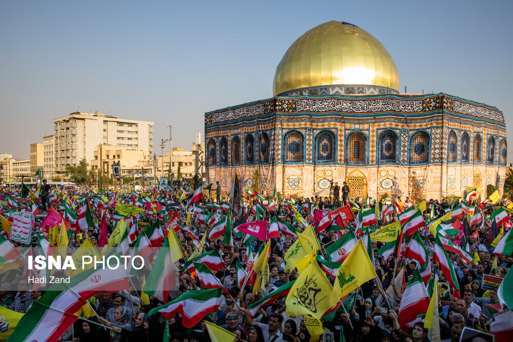 ایسنا - تجمع بزرگ مردمی «ایران؛ ذوالفقار علی»