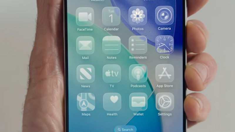 iOS 26 بتای عمومی: تحول بزرگ آیفون با Liquid Glass 