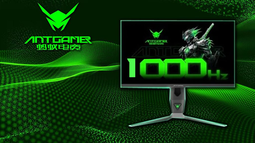 مانیتور گیمینگ ۱۰۰۰ هرتزی Antgamer در سال ۲۰۲۶ به بازار می‌آید