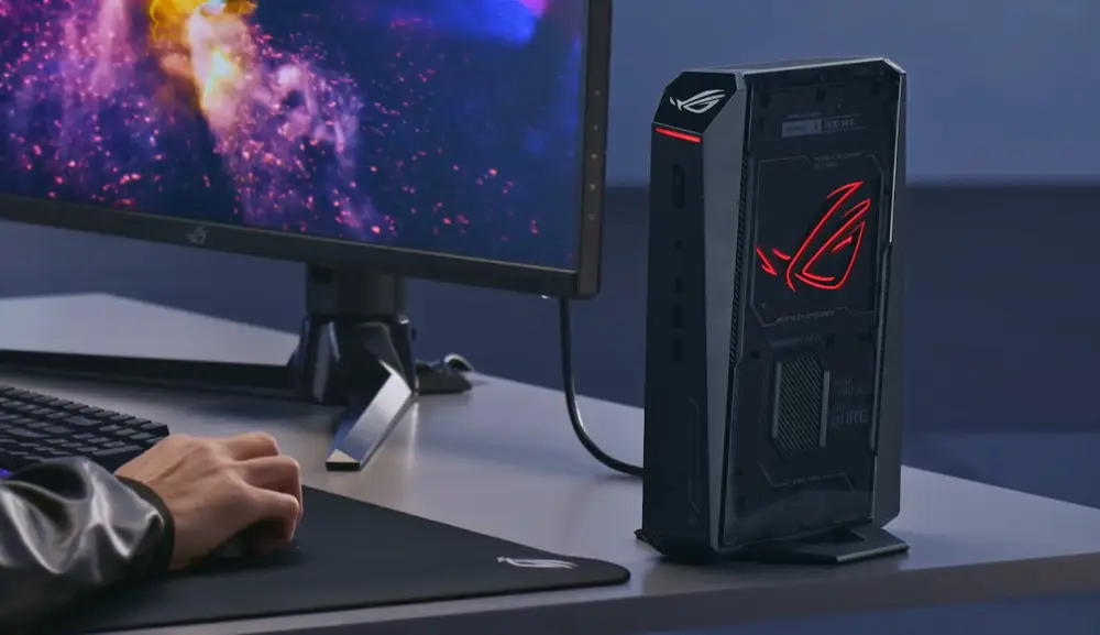 رونمایی از مینی پی‌سی گیمینگ قدرتمند Asus ROG NUC 2025