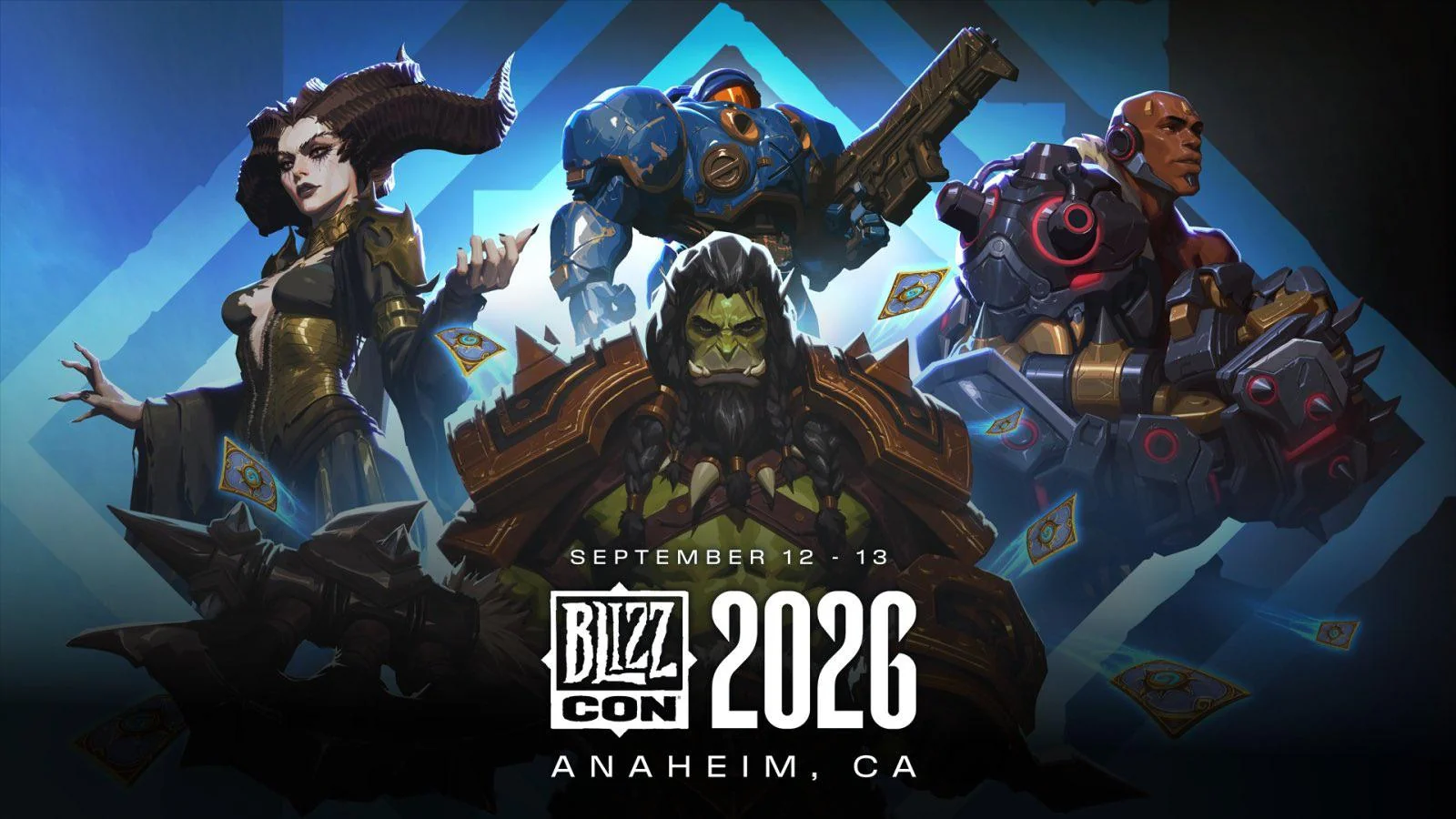 Official blizzcon 2026 key art v0 t6qyqq90bhzf1 تمام رویدادهای مهم دنیای گیمینگ در سال ۲۰۲۶ | گیمفا