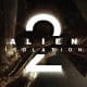 Promotional Banner for Alien Isolation 2 Showing a Snarling Xenomorph Head with a Large White '2' and the Title Text
